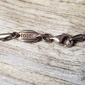Fossil sterling silver necklace...